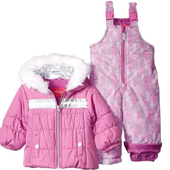 london fog baby girl snowsuit